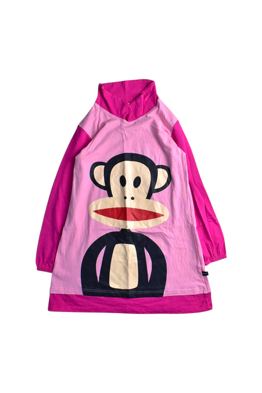 A Pink Long Sleeve Dresses from Paul Frank in size 4T for girl. (Front View)