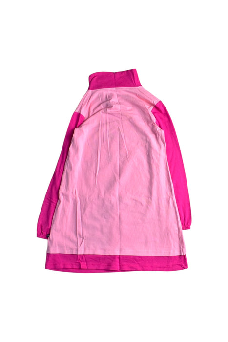 A Pink Long Sleeve Dresses from Paul Frank in size 4T for girl. (Back View)