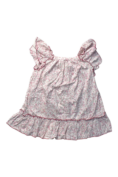 A Pink Sleeveless Dresses from Hannabe in size 4T for girl. (Front View)