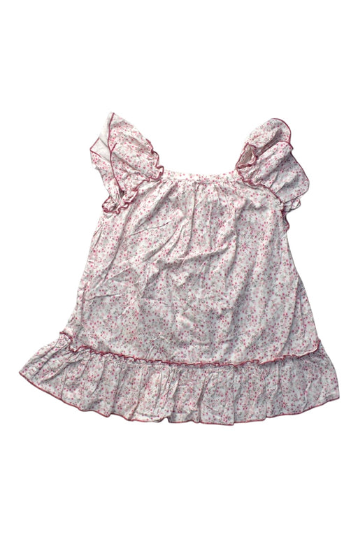 A Pink Sleeveless Dresses from Hannabe in size 4T for girl. (Front View)