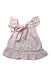 A Pink Sleeveless Dresses from Hannabe in size 4T for girl. (Back View)