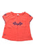 A Orange Short Sleeve Tops from Chateau de Sable in size 6T for girl. (Front View)