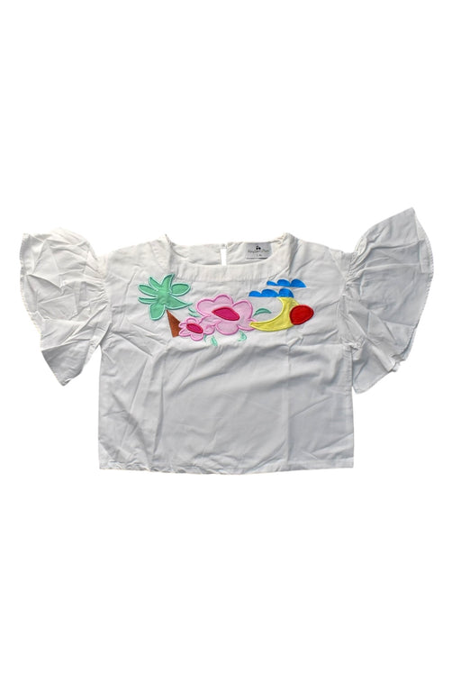 A Multicolour Short Sleeve Tops from RaspberryPlum in size 7Y for girl. (Front View)