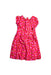 A Pink Short Sleeve Dresses from Du Pareil au même in size 10Y for girl. (Front View)