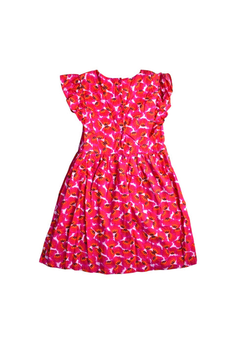 A Pink Short Sleeve Dresses from Du Pareil au même in size 10Y for girl. (Back View)
