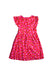 A Pink Short Sleeve Dresses from Du Pareil au même in size 10Y for girl. (Back View)
