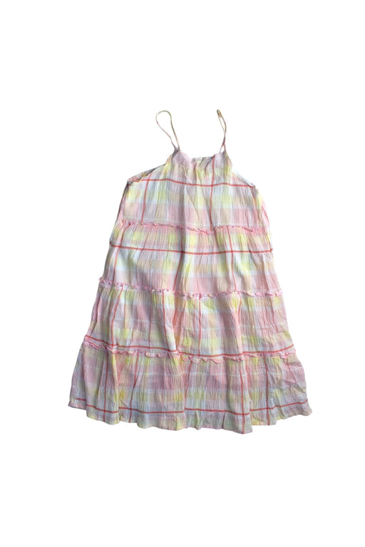 A Multicolour Sleeveless Dresses from Seed in size 4T for girl. (Front View)