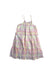 A Multicolour Sleeveless Dresses from Seed in size 4T for girl. (Front View)
