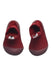 A Red Booties from Attipas in size 18-24M for boy. (Back View)