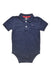 A Navy Short Sleeve Bodysuits from Tommy Hilfiger in size 18-24M for boy. (Front View)