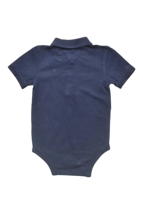 A Navy Short Sleeve Bodysuits from Tommy Hilfiger in size 18-24M for boy. (Back View)