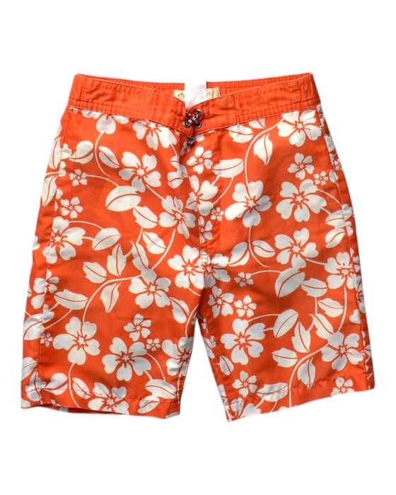 A Orange Swim Shorts from Appaman in size 6T for boy. (Front View)