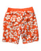 A Orange Swim Shorts from Appaman in size 6T for boy. (Back View)
