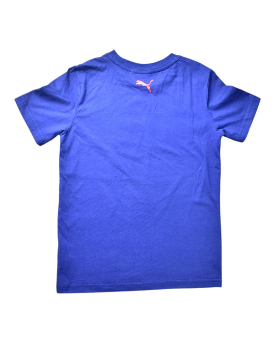 A Blue Short Sleeve T Shirts from Puma in size 8Y for boy. (Back View)