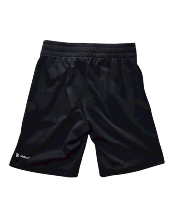 A Black Active Shorts from Adidas in size 7Y for neutral. (Back View)