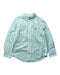 A Teal Long Sleeve Shirts from Ralph Lauren in size 6T for boy. (Front View)