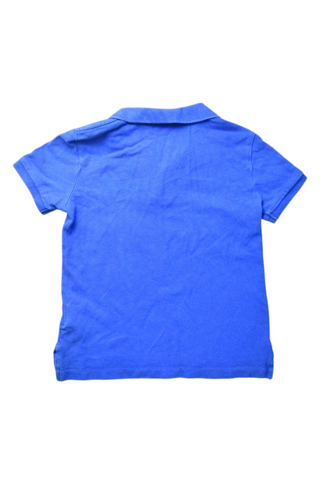 A Blue Short Sleeve Polos from Polo Ralph Lauren in size 6T for boy. (Back View)