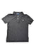 A Black Short Sleeve Polos from Polo Ralph Lauren in size 7Y for boy. (Front View)