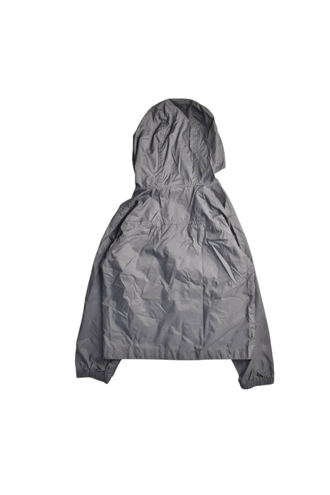 A Grey Lightweight Jackets from Columbia in size 4T for boy. (Back View)