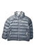 A Grey Puffer/Quilted Jackets from Macpac in size 3T for boy. (Front View)
