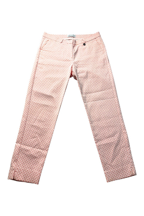 A Pink Casual Pants from Simonetta in size 12Y for girl. (Front View)