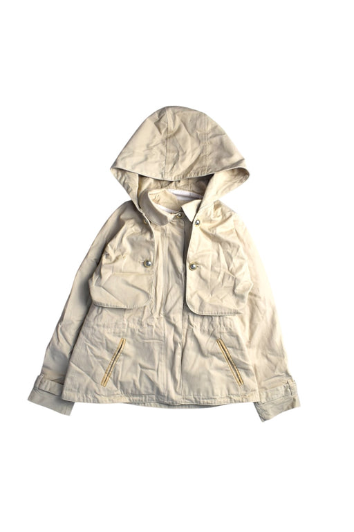 A Beige Lightweight Jackets from Chloe in size 8Y for girl. (Front View)