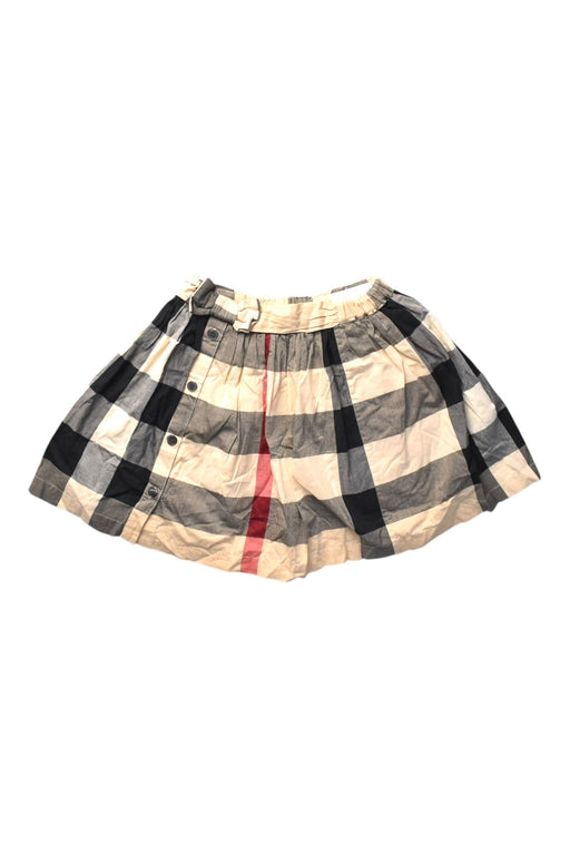 A Multicolour Short Skirts from Burberry in size 6T for girl. (Front View)