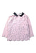 A Pink Long Sleeve Tops from Monnalisa in size 12Y for girl. (Front View)