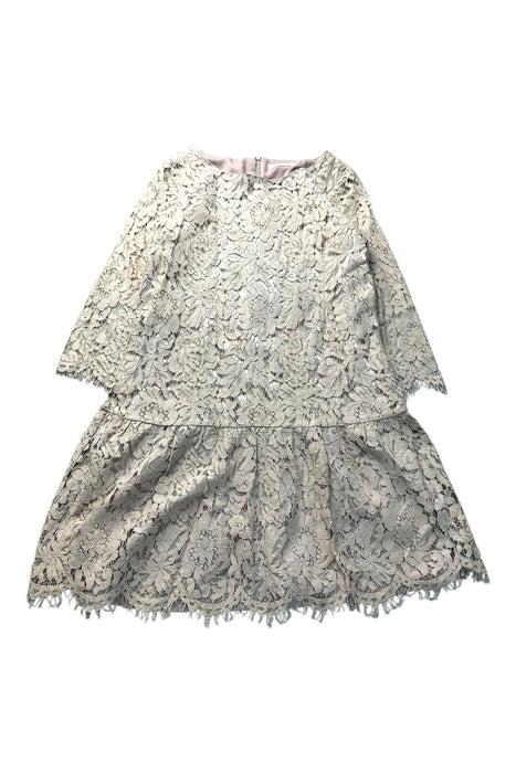 A Ivory Long Sleeve Dresses from Monnalisa in size 12Y for girl. (Front View)