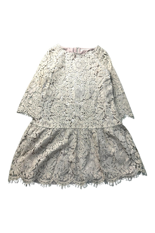 A Ivory Long Sleeve Dresses from Monnalisa in size 12Y for girl. (Front View)