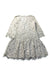 A Ivory Long Sleeve Dresses from Monnalisa in size 12Y for girl. (Back View)