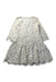 A Ivory Long Sleeve Dresses from Monnalisa in size 12Y for girl. (Back View)