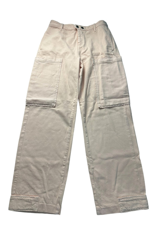 A Beige Casual Pants from Emporio Armani in size 14Y for girl. (Front View)