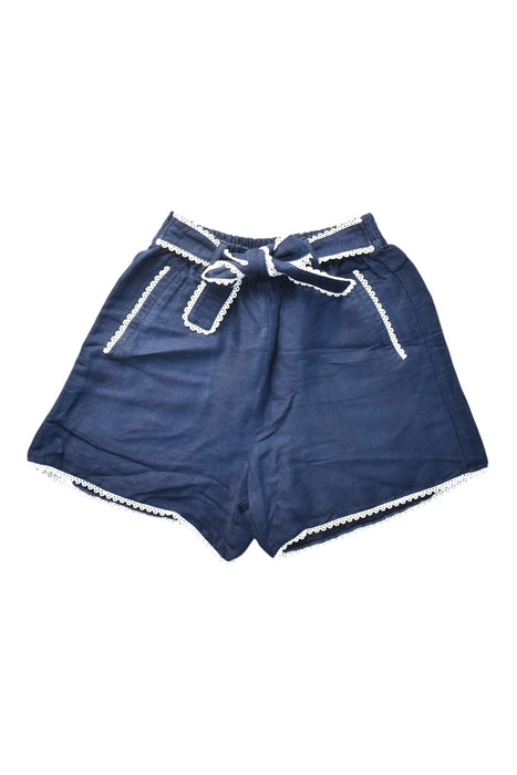 A Navy Shorts from Chloe in size 12Y for girl. (Front View)