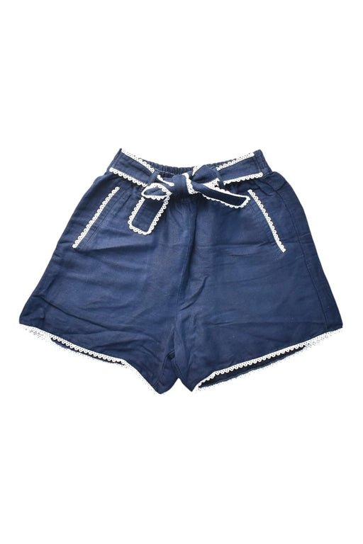 A Navy Shorts from Chloe in size 12Y for girl. (Front View)