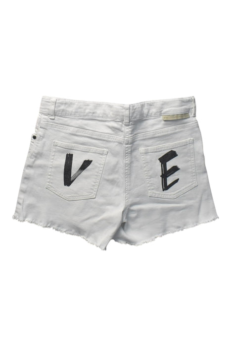 A White Shorts from Stella McCartney in size 14Y for girl. (Back View)