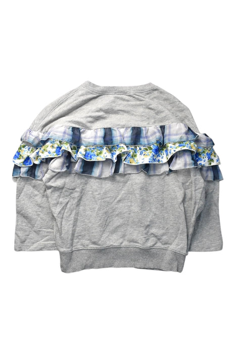 A Grey Crewneck Sweatshirts from Diesel in size 12Y for girl. (Back View)