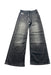 A Black Jeans from Diesel in size 12Y for girl. (Front View)
