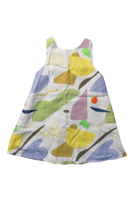 A Multicolour Sleeveless Dresses from Our Mini Nature in size 12-18M for girl. (Front View)