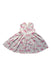 A Pink Sleeveless Dresses from Elly in size 2T for girl. (Back View)