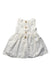 A Ivory Sleeveless Dresses from Our Mini Nature in size 12-18M for girl. (Front View)