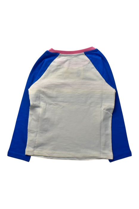 A Multicolour Long Sleeve T Shirts from Boden in size 4T for girl. (Back View)