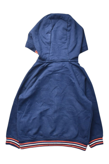 A Navy Zippered Sweatshirts from Sergent Major in size 2T for boy. (Back View)