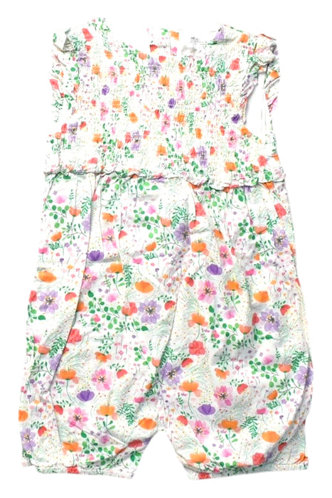 A Multicolour Sleeveless Rompers from Chateau de Sable in size 12-18M for girl. (Front View)