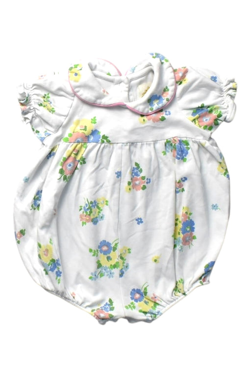 A Multicolour Short Sleeve Rompers from The Beaufort Bonnet Company in size 12-18M for girl. (Front View)
