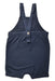 A Navy Sleeveless Rompers from Mori in size 18-24M for girl. (Back View)