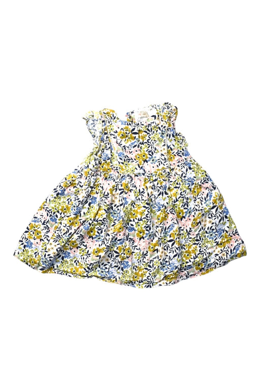 A Multicolour Sleeveless Dresses from Du Pareil au même in size 12-18M for girl. (Front View)