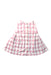 A Pink Sleeveless Dresses from Le Nouveau Ne in size 6-12M for girl. (Front View)