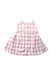 A Pink Sleeveless Dresses from Le Nouveau Ne in size 6-12M for girl. (Front View)