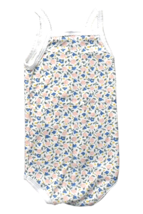 A Multicolour Sleeveless Bodysuits from Petit Bateau in size 6-12M for girl. (Back View)